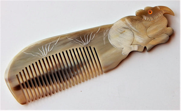 Buffalo Horn Hair Comb