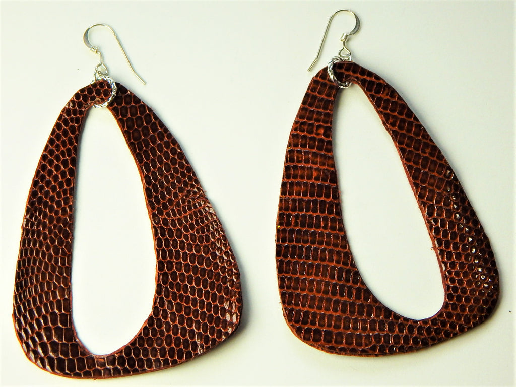 Leather Earring