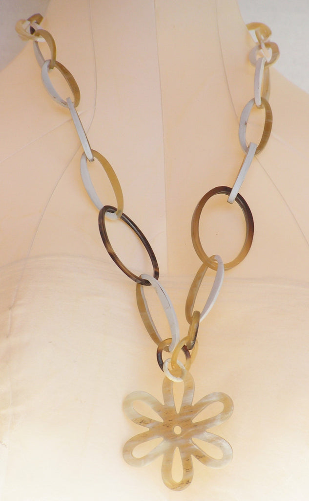 Buffalo Horn  Necklace Pendant
