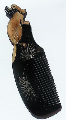 Animal Buffalo Horn Hair Comb
