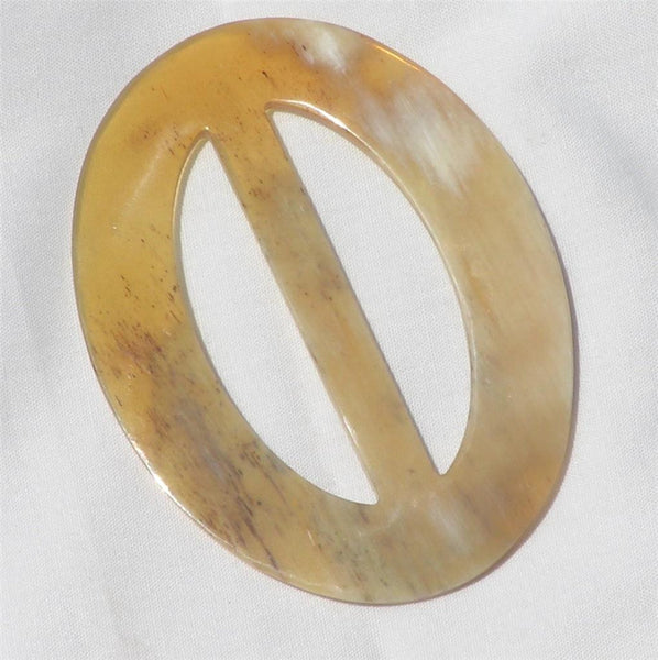Buffalo Horn Scarf Ring