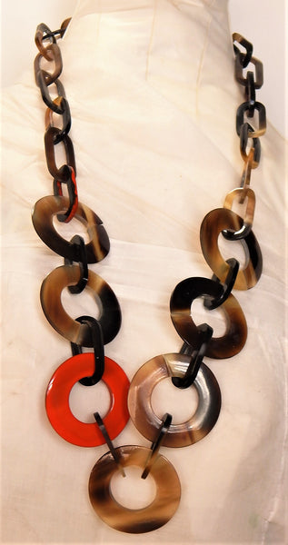 Buffalo Horn  Necklace