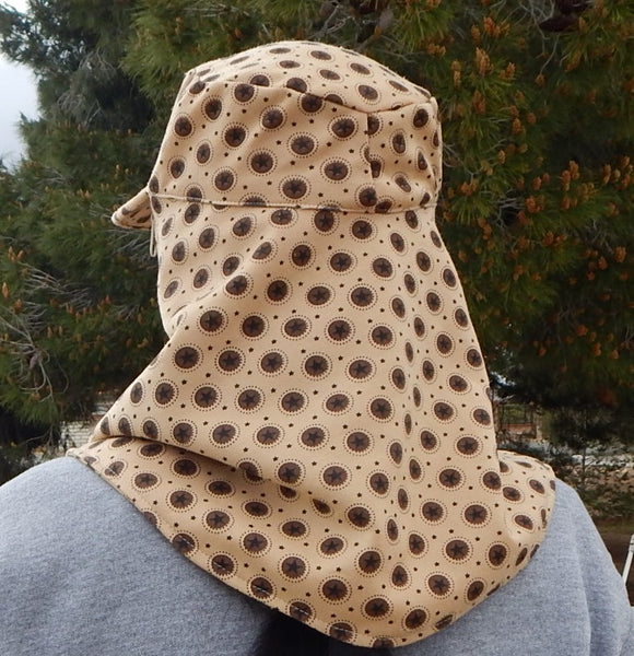 Hat cover face