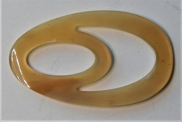 Buffalo Horn Scarf Ring