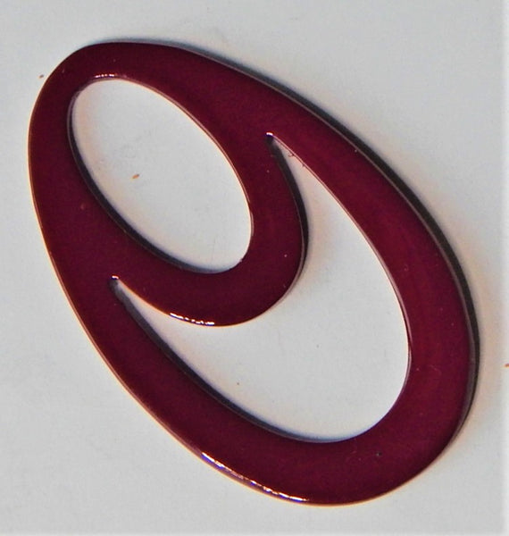 Buffalo Horn Lacquer Scarf Ring