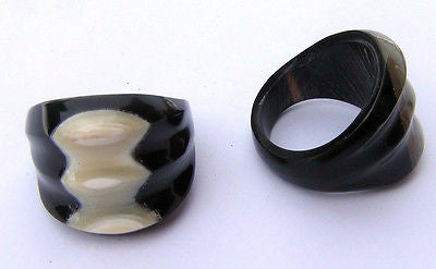 HANDMADE HORN RING