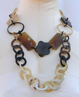 Buffalo Horn  Necklace