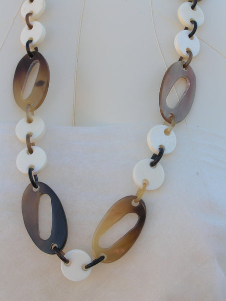 Buffalo Horn Bone Necklace