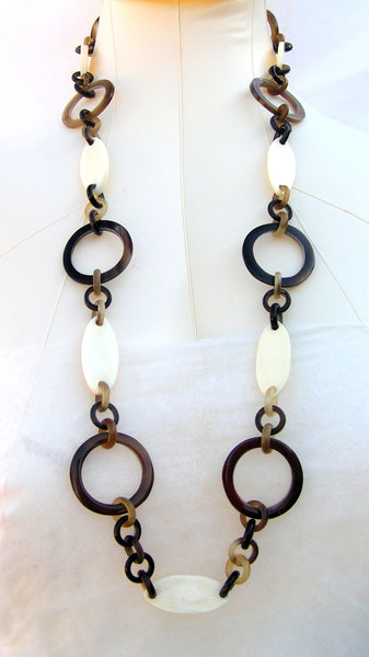 Buffalo Horn Bone Necklace